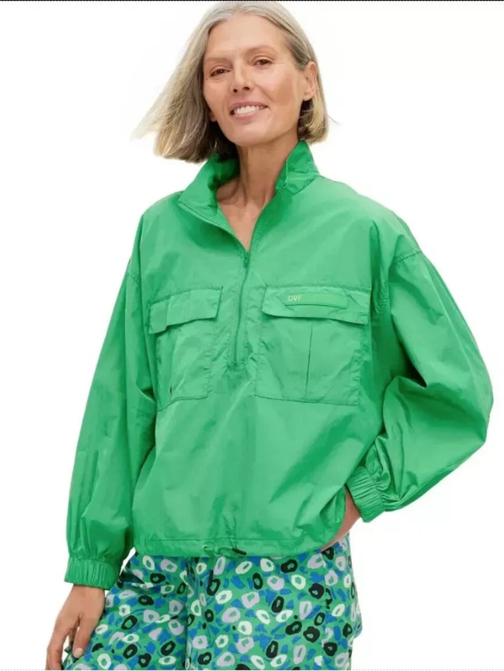 Diane Von Furstenberg For Target Half Zip Up Size M